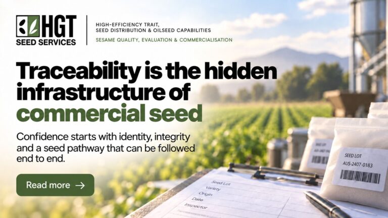 Seed traceability in focus